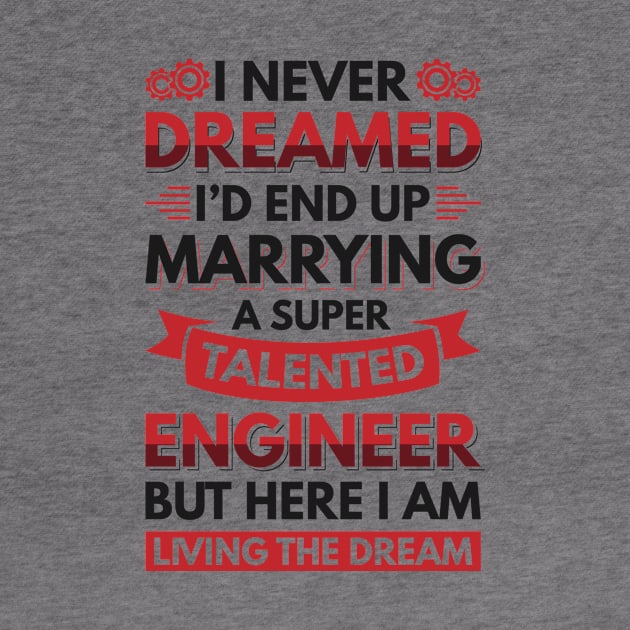 Marrying a super talented engineer by Arish Van Designs